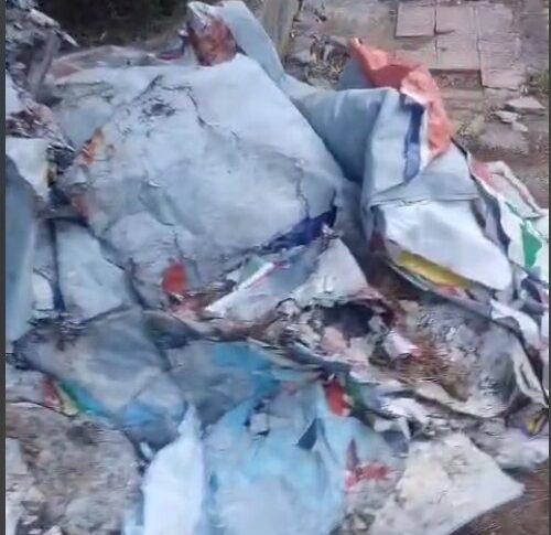 Messina, abandoned advertising posters along the overview: the municipal action takes place