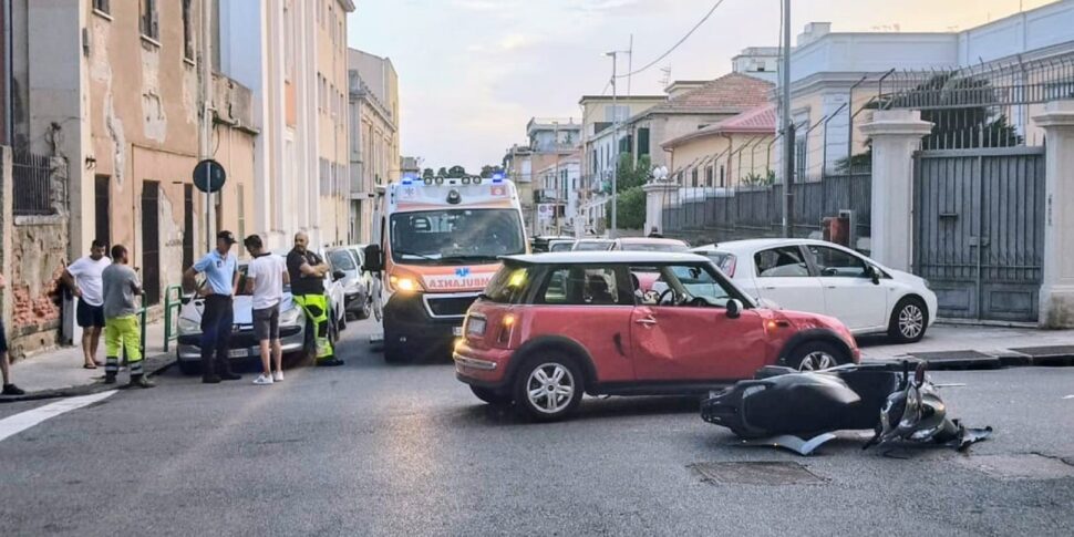 Messina, self-motor clash: two injuries transported to the hospital