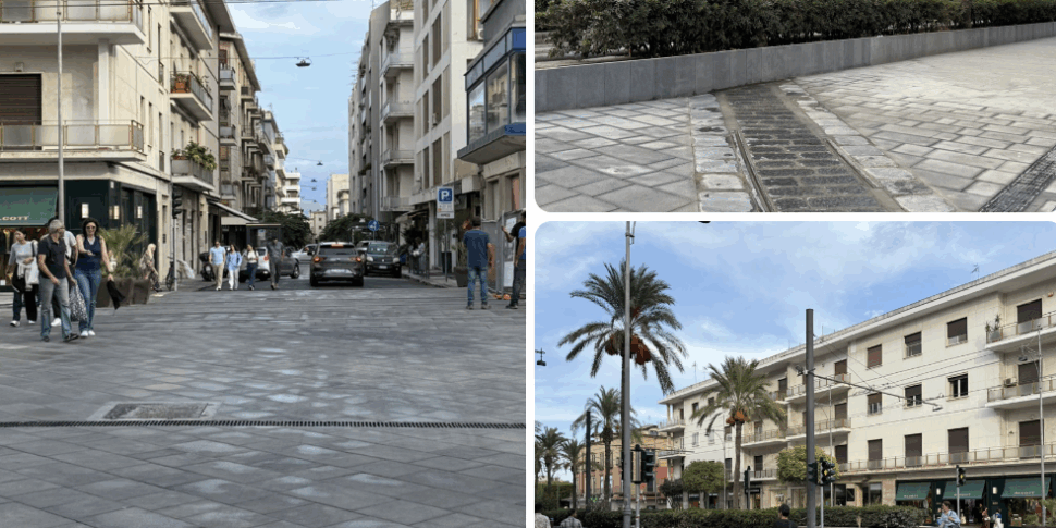Messina, via Maddalena reopened to traffic: the second step of the works on Viale San Martino is concluded