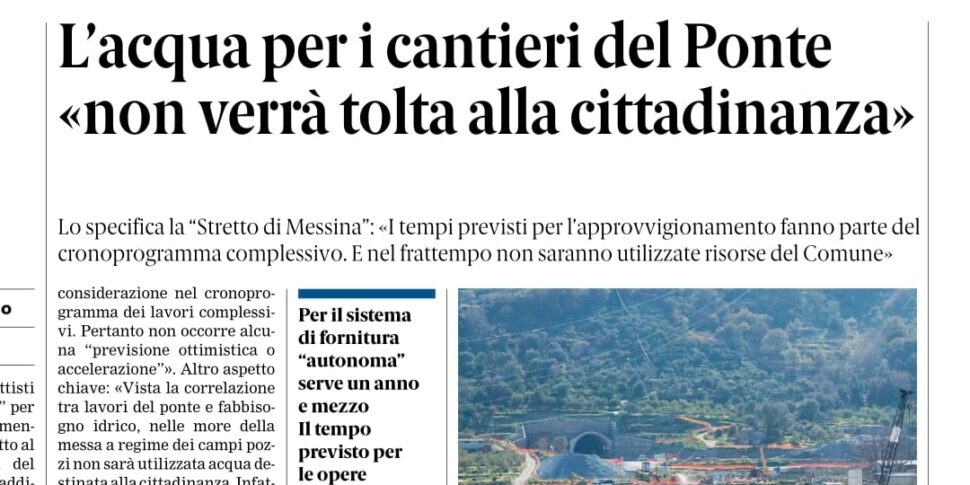 Press review 04-09-2025 Messina edition