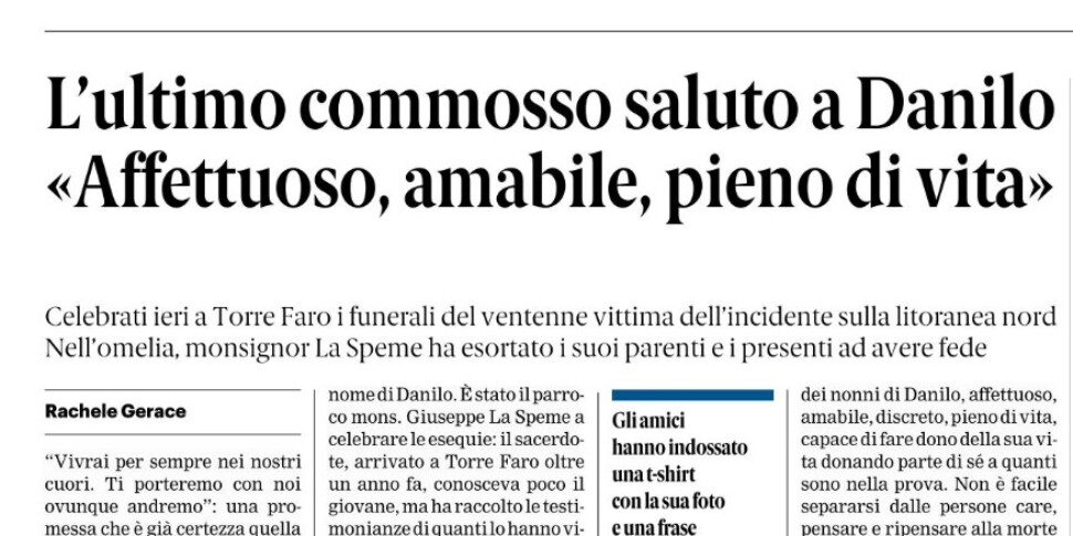 Press review 09-09-2025 Messina edition