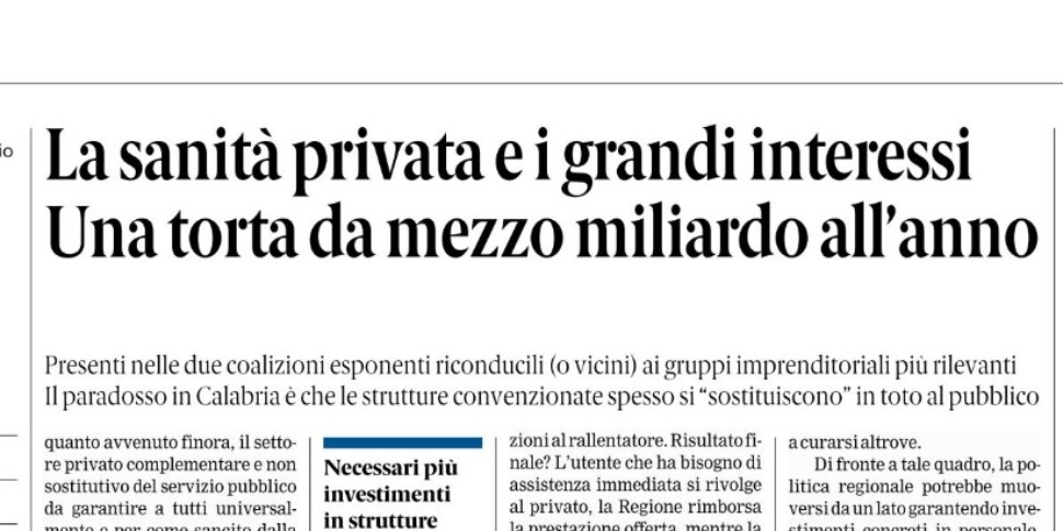 Press review 17-09-2025 Calabria Editions