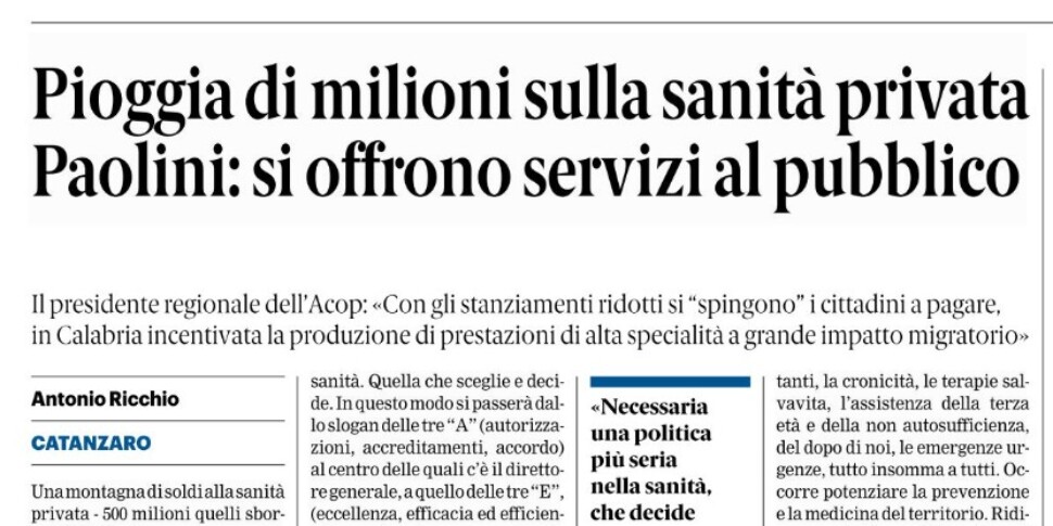 Press review 18-09-2025 Calabria Editions