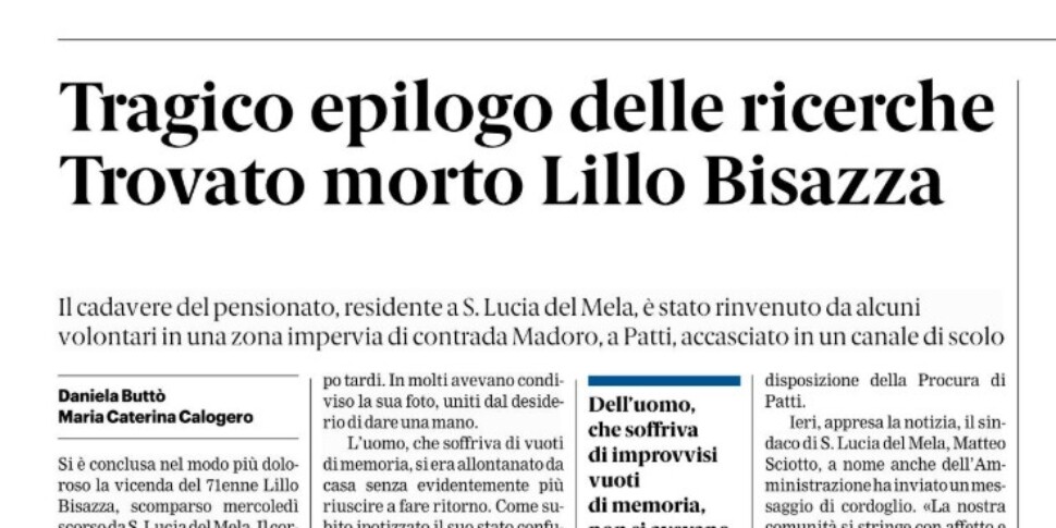 Press review 22-09-2025 Messina edition