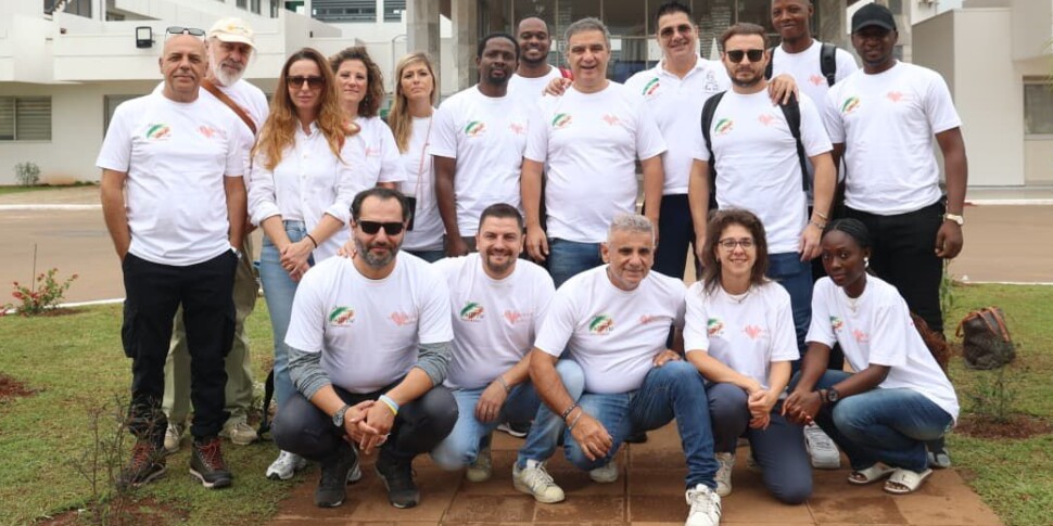 Rebel hearts: in Cameroon 65 children operated thanks to the solidarity mission that started from Messina