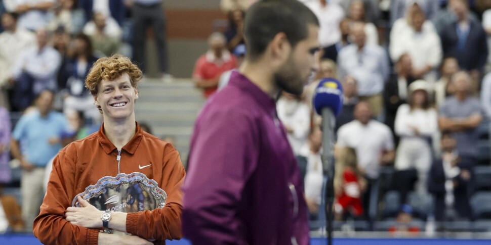 Sinner loses the top of the ATP ranking after 65 weeks. Alcaraz is the new leader, Musetti rises to ninth place