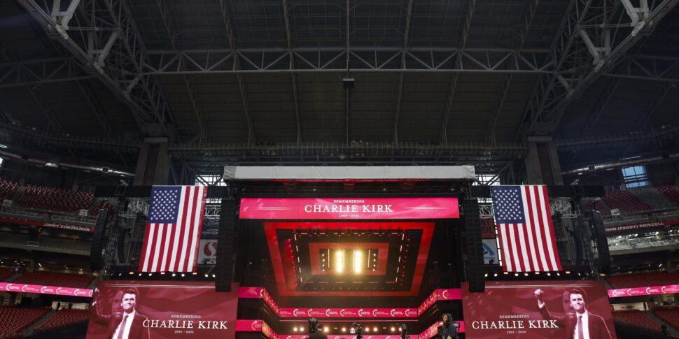 The world sample cries Kirk. Trump: "A big one, he was loved"