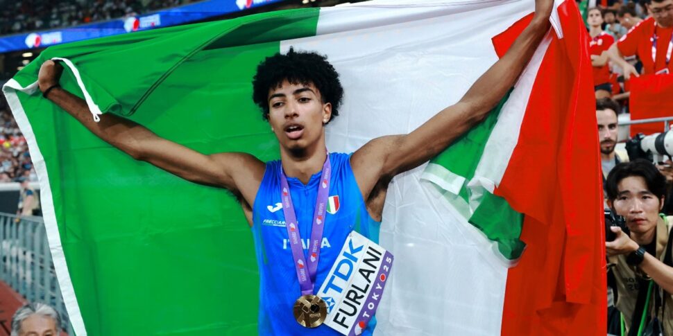 Tokio World Cup, Furlani gold in the long run: it is the first for Italy. "Dream day, today something magical"