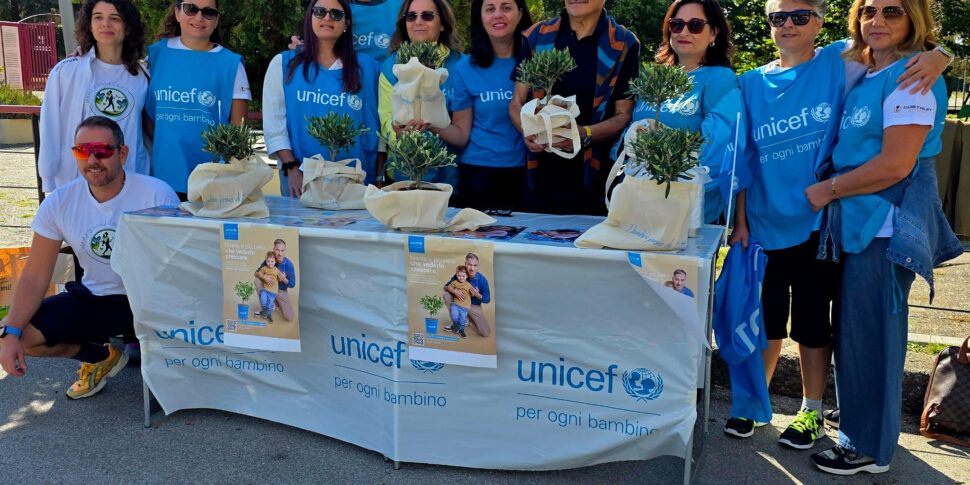 UNICEF, the olive tree that grows twice: in Cosenza the campaign for the children of the world