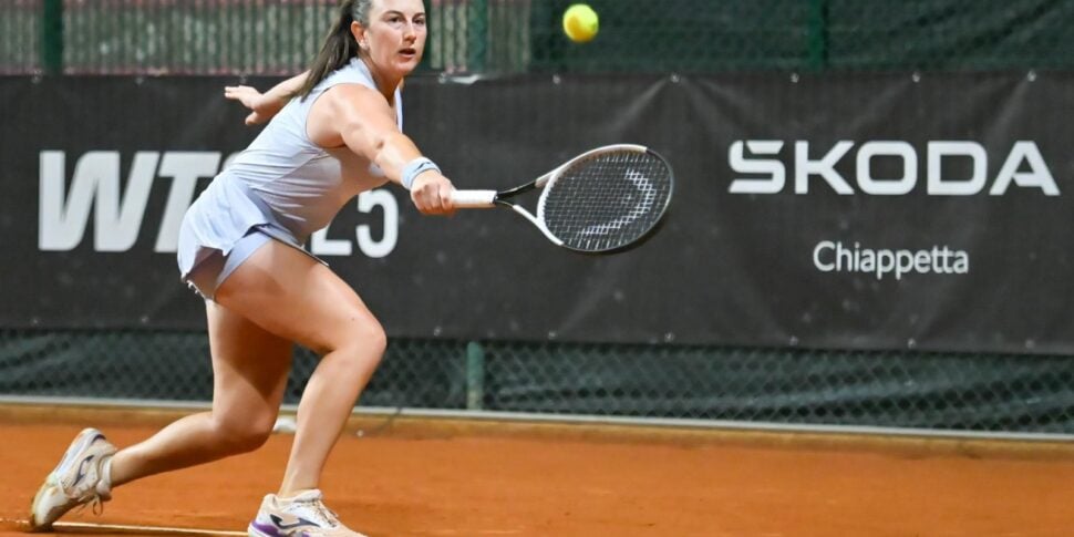 WTA 125 in Rende, the series head falls number: Sherif eliminated by Zidansek