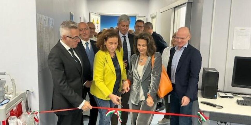 Messina, inauguration of the new MRI in Pavilion F at the Polyclinic
