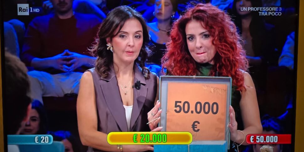 From Mirto Crosia to the prime time game: on “Affari Tuoi” Gemma wins 24 thousand euros