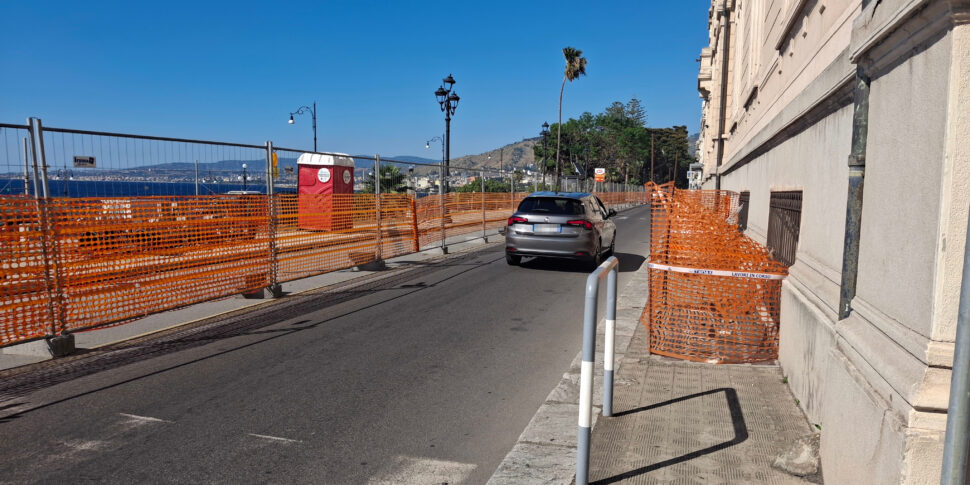 Corso Matteotti in Reggio Calabria, the work of delays. Will the first section be completed in December?