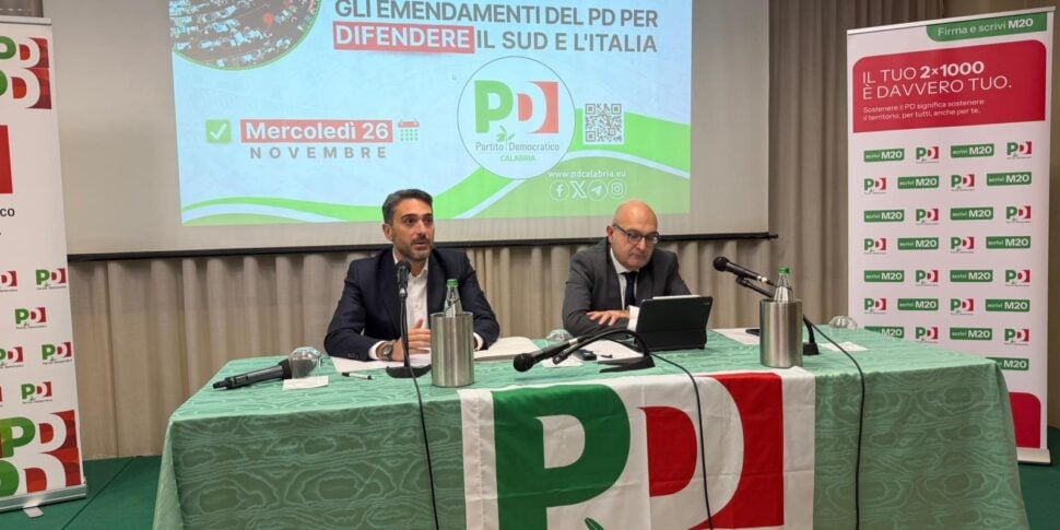 Maneuver, amendments to the Calabria PD bill illustrated in Reggio. Irto and Misiani: "Cut the legs of the South"