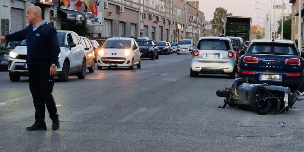 Two accidents in a few hours in Messina: young man injured on a scooter on Orso Corbino, cyclist hit in Mili Marina
