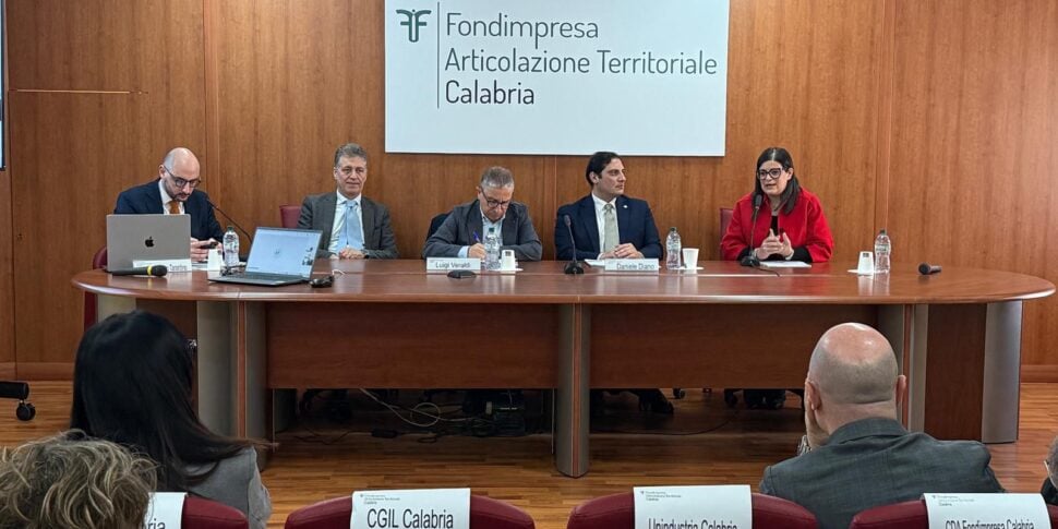 Training as a lever for growth and cohesion: Fondimpresa Calabria presents the 2025 Evaluation Monitoring