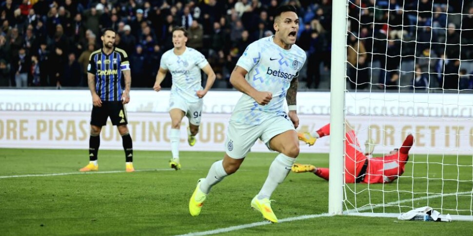 Inter suffer in Pisa but Lautaro takes care of it: double and the Nerazzurri are now -1 behind Milan