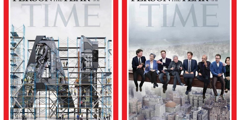 Time chooses Artificial Intelligence as Person of the Year 2025: the two covers that make history
