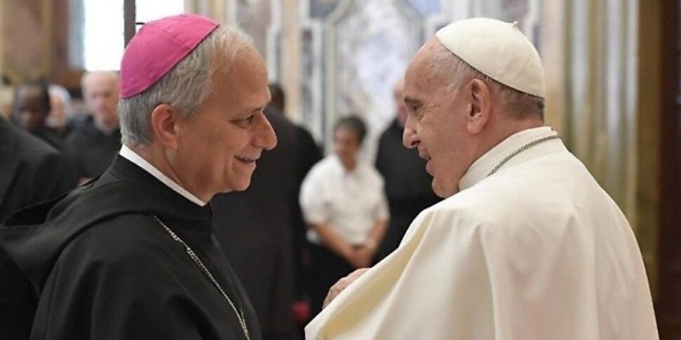 Pope Leo XIV and Pope Francis, one word: Peace