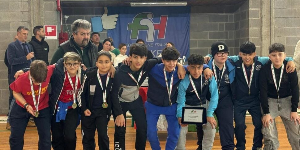 Historic bronze for SSD UniMe: Messina hockey reaches the national Under 14 podium