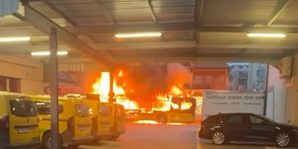 A passenger sets himself on fire on a bus in Switzerland, six dead and five injured