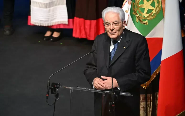 Mattarella: "War has returned to shed blood, even near us"