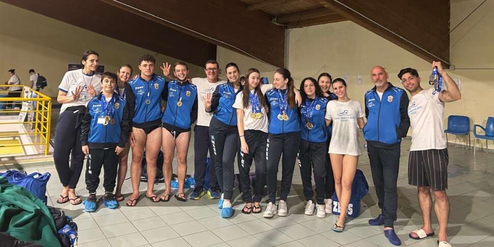 Swimming, the successes of Acsi Pizzo continue: fourth place in the Lamezia tournament