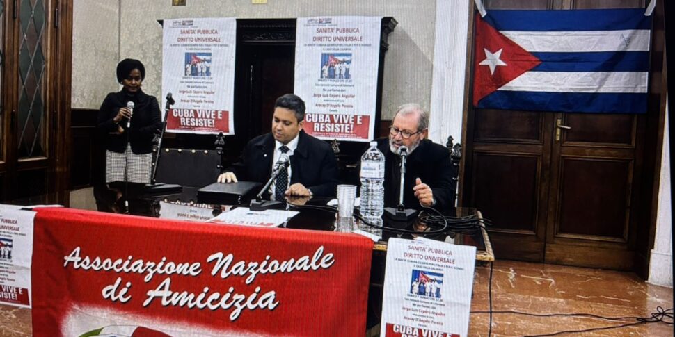 The ambassador of Havana in Catanzaro: «Proud of our heroes who work in lab coats»