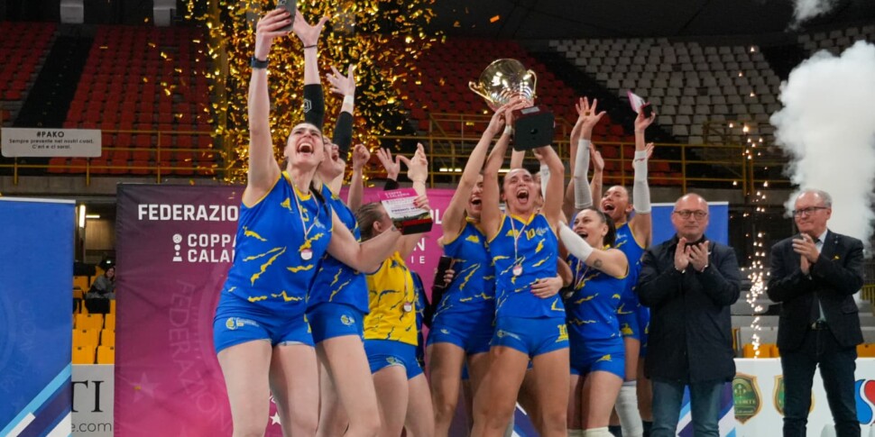 Volleyball, Calabria Cup women's C series: triumph of Volleyball Rossano