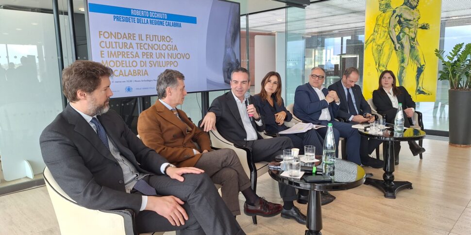 Occhiuto: "Fruitful relationship with businesses. Now, however, we need to give a different narrative of Calabria"