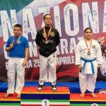The Tropheum Karate Club shines in the national championships: silver for Maria Laura Ortelio, bronze for Domenico Pontoriero