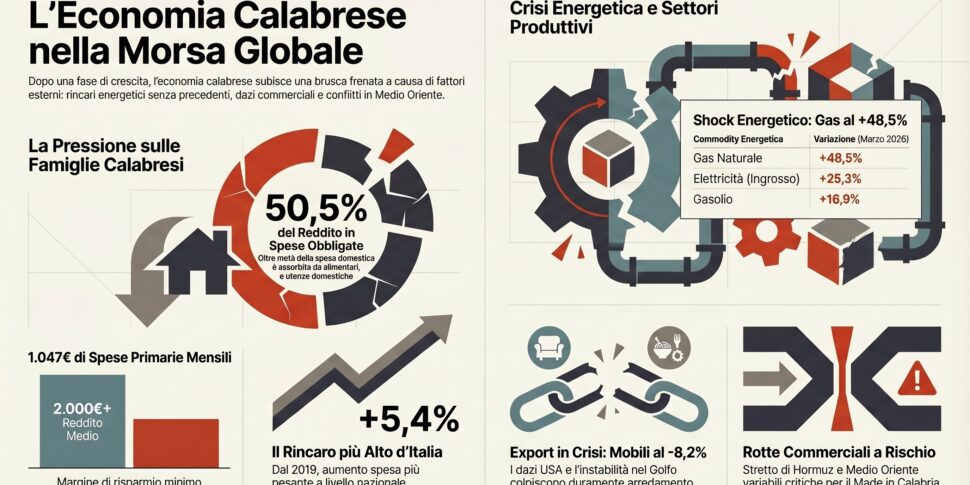 Duties, war and falling markets: Calabria's exports also stop