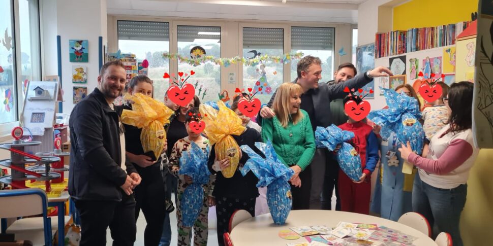 FAILP CISAL Calabria brings Easter eggs to children hospitalized at the GOM in Reggio Calabria