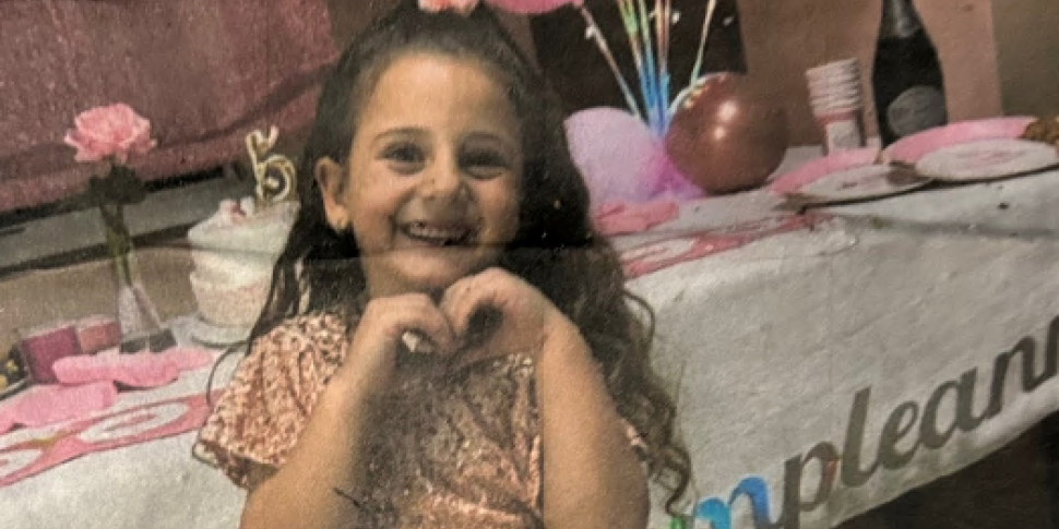 Polistena stopped to say goodbye to Chiara, who was hit by a tractor
