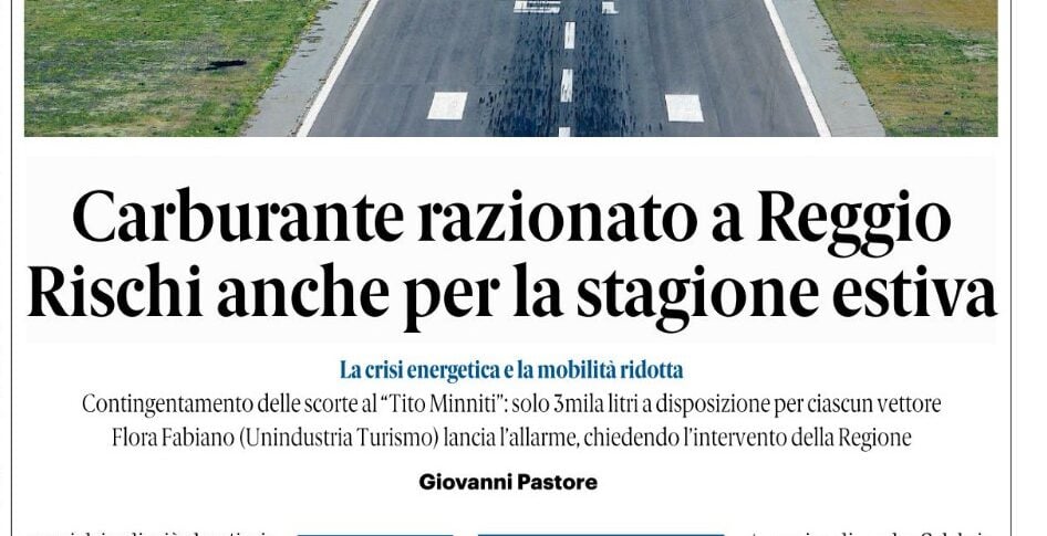 Press review 04-07-2026 Calabria editions