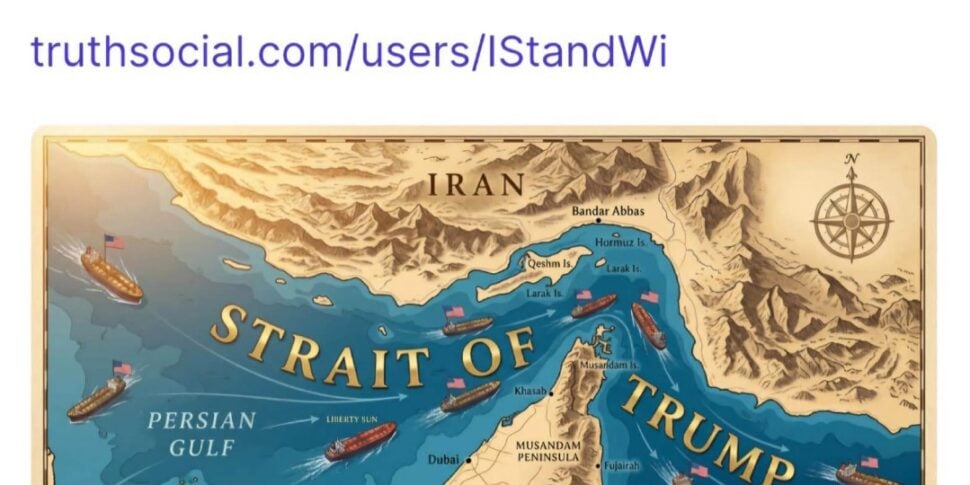 The tycoon renames Trump's Hormuz Strait: "He feels like Napoleon"