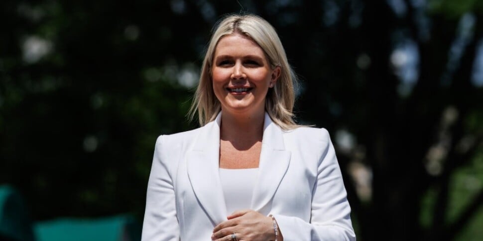 White House: "Spokeswoman Karoline Leavitt on maternity leave due to the birth of her son"