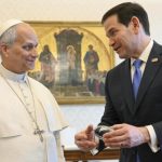Rubio spends two and a half hours in the Vatican, sees the Pope and Parolin: "We need a renewed commitment to peace"
