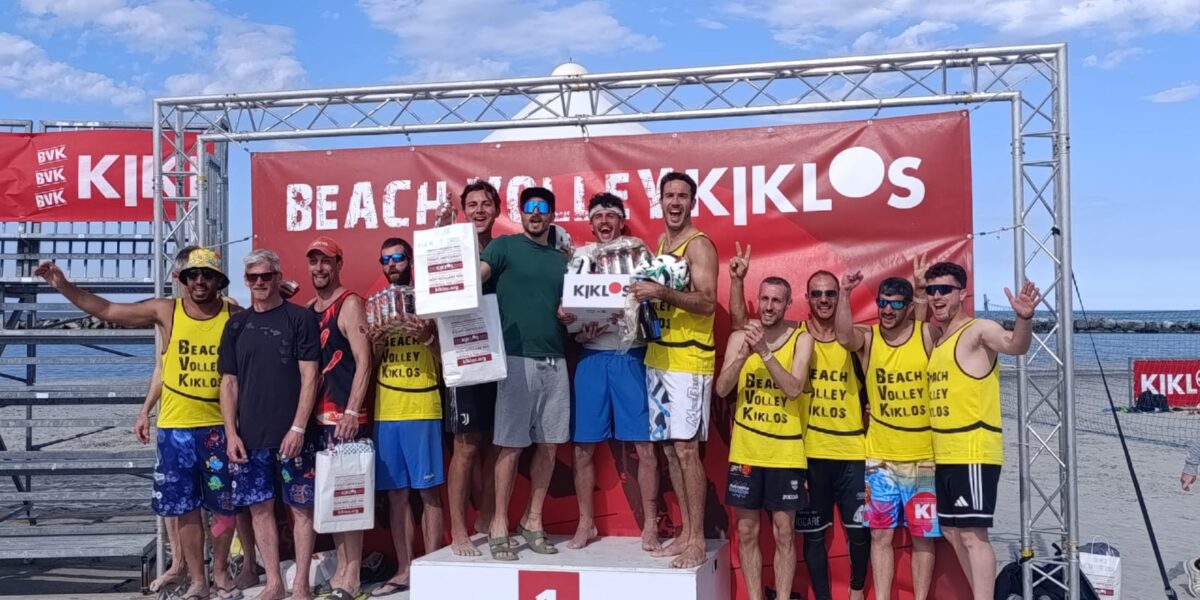 The pride of Roccella flies on the sand: the "Bora Bora" conquer the podium at the Kiklos Beach Volleyball