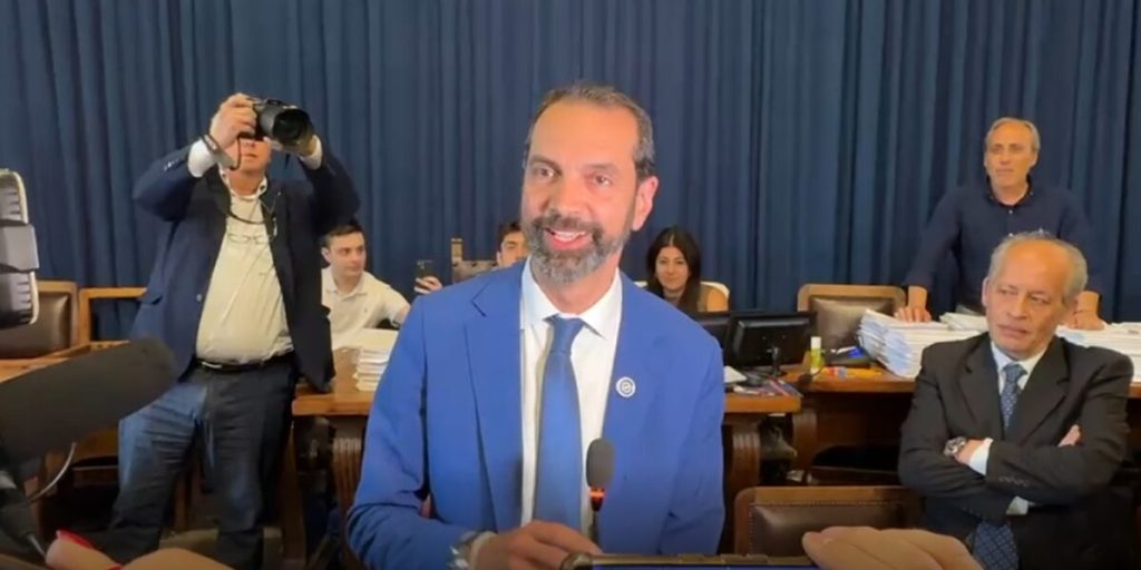 Messina, Federico Basile moved by the proclamation: "I will reciprocate with love"