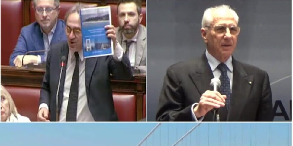 Bridge over the Strait, clash over costs: Bonelli attacks staffing and EU funds, Ciucci replies: "Strategic choices"