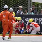 Catalonia GP: Di Giannantonio wins. Very bad accident for Marquez, Bagnaia, Marini and Zarco also crash