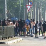 Clashes between fans in Turin, derby doesn't start: 8.45pm matches started late. Skip the contemporaneity