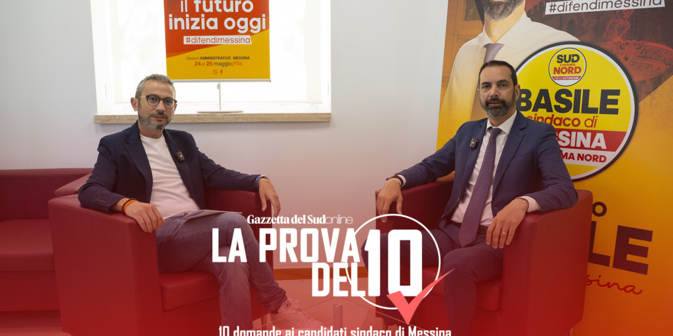 Messina elections: "The proof of 10", ten questions to Federico Basile