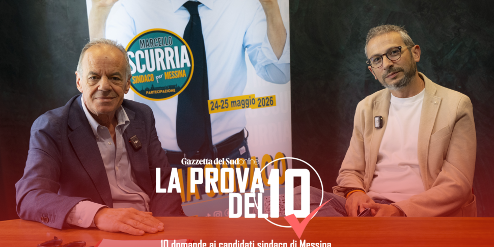 Messina elections: “The proof of 10”, ten questions to Marcello Scurria