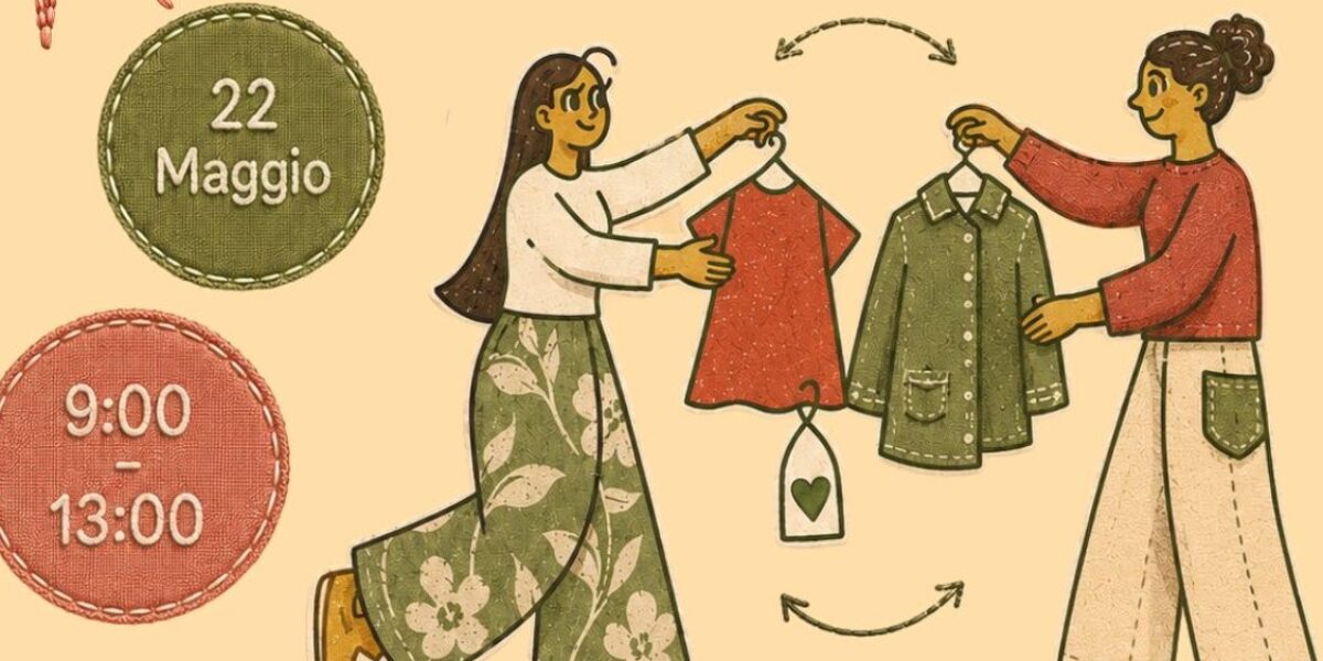 Messina, the culture of reuse returns: the celebration of exchange against disposable fashion arrives at the Rectorate