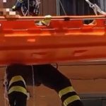 Milazzo, woman falls at home: firefighters recover her from the balcony with the ladder truck