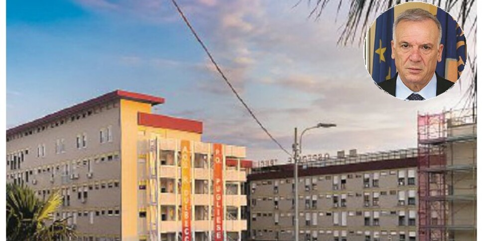 New hospital, Tallini on the field: «The Pugliese area is the most suitable»