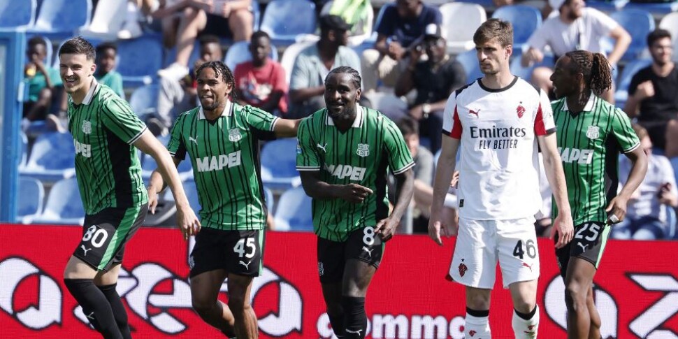 Nightmare Milan, Rossoneri defeated by Sassuolo. And now the Champions League is back at risk