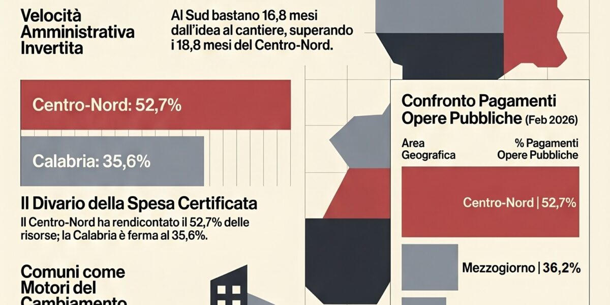 Pnrr, the Calabria of paradox: slow spending and fast bureaucracy